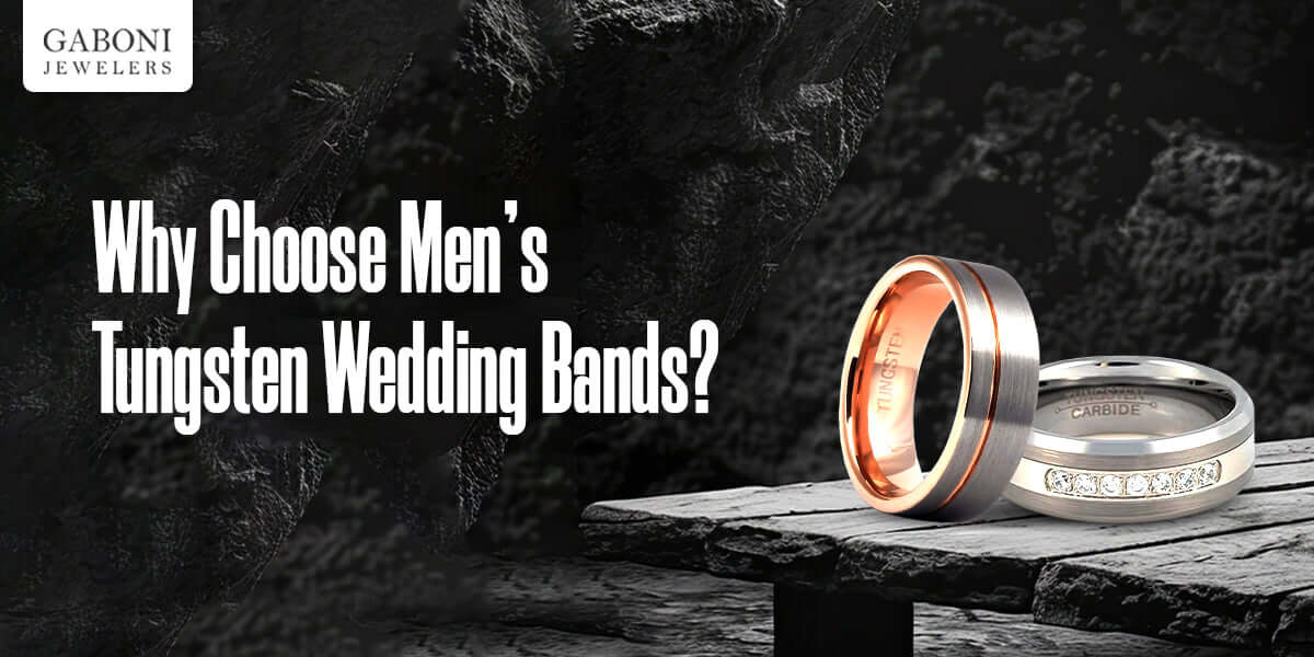 The Benefits of Choosing Men's Tungsten Wedding Bands for Your Big Day